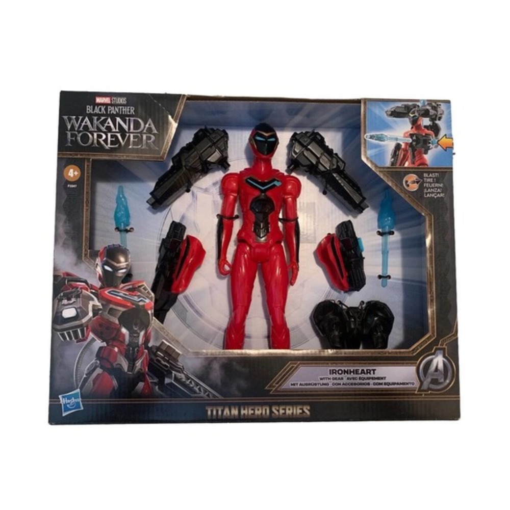 Marvel's Wakanda Forever IRONHEART 12" Action Figure with Gear (2022,‎ Hasbro)